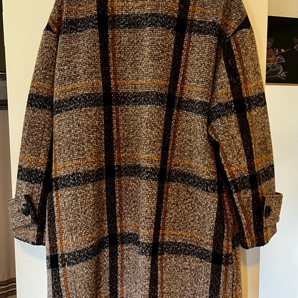 Kensie Checkered Wool Blend Jacket - Picture 3 of 6